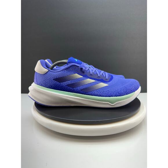 Adidas Supernova Stride Mens Size 11 Cobalt Blue Aqua Running Shoes ID3692 - Picture 5 of 11